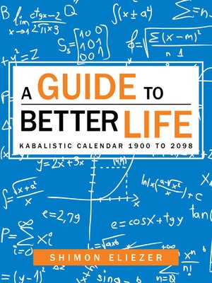cover image of A Guide to Better Life